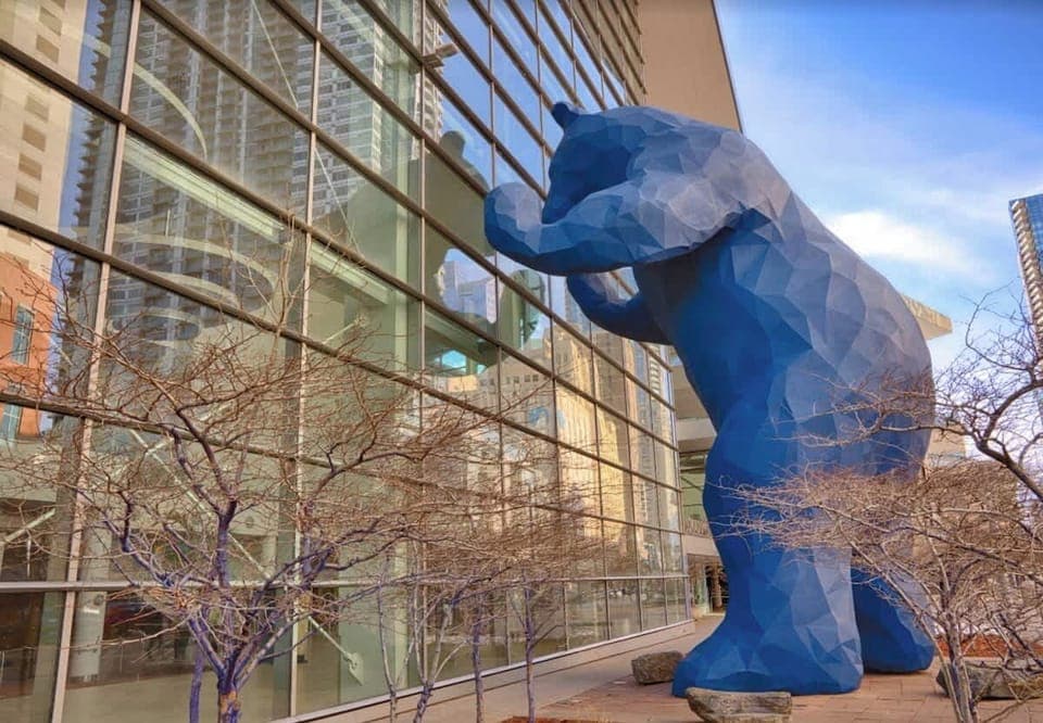 The big Blue Bear