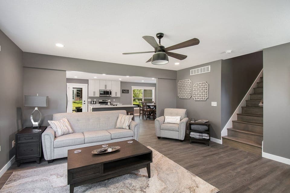 Family Room off kitchen