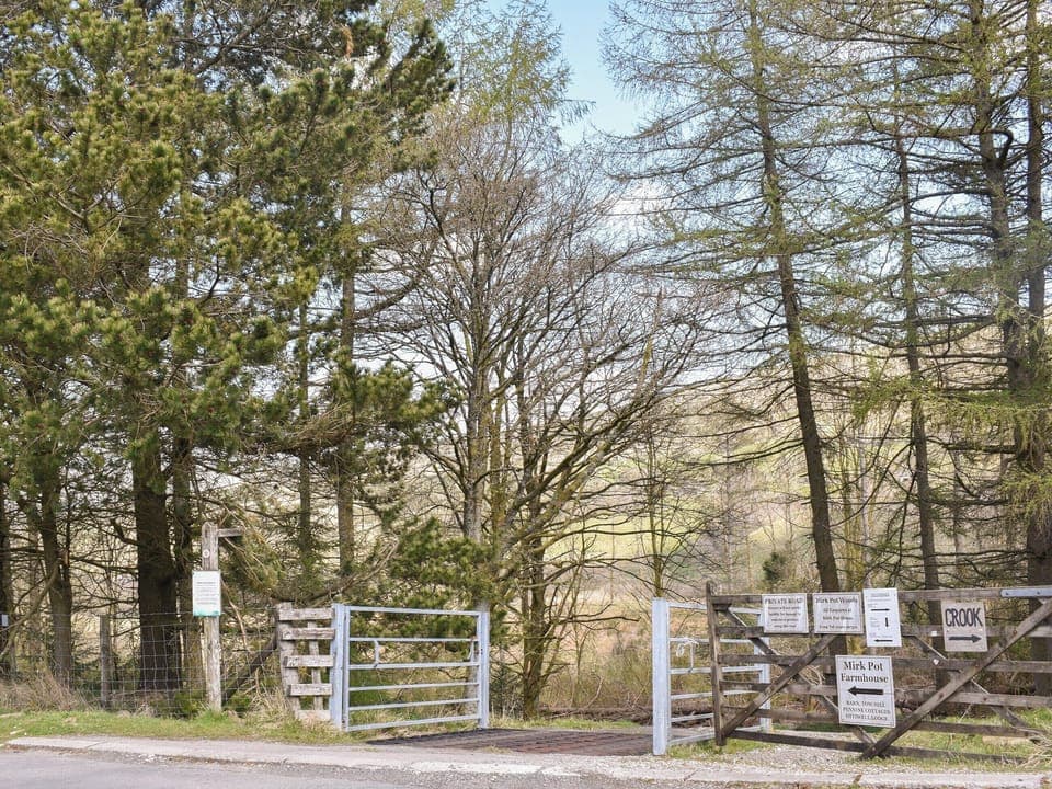 Driveway | Red Squirrel Haven, Snaizeholme, near Hawes