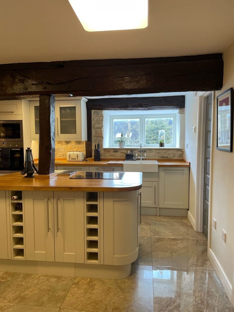 Kitchen - view of island