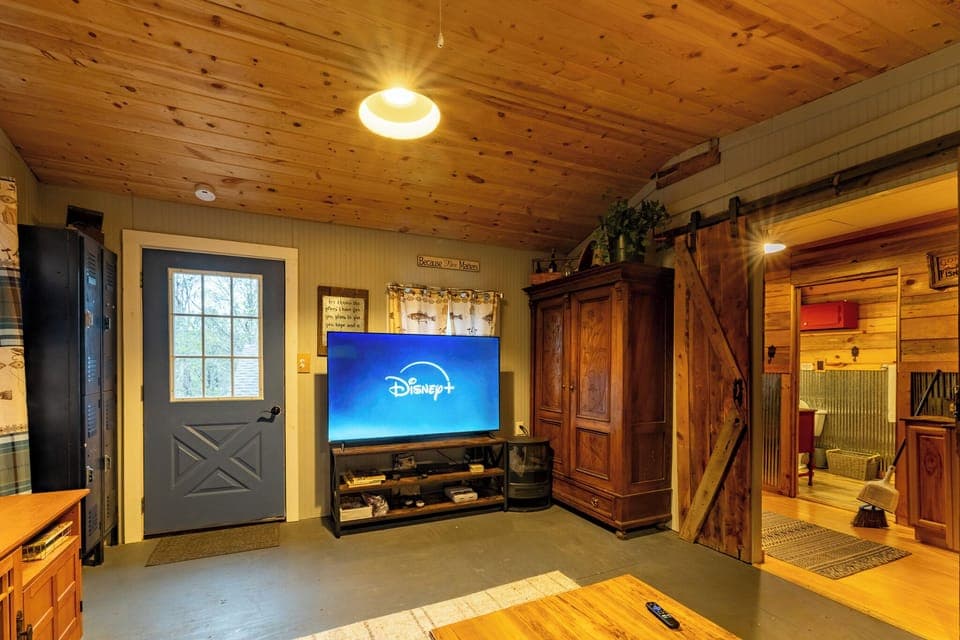 Enjoy great movies on this 65" TV!