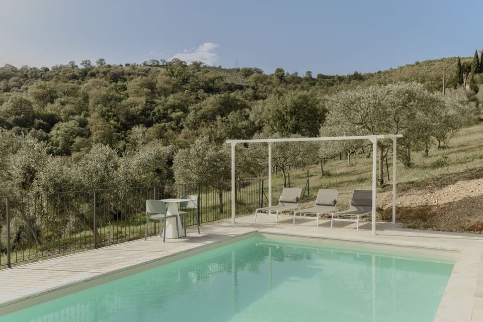 Seasonal outdoor pool