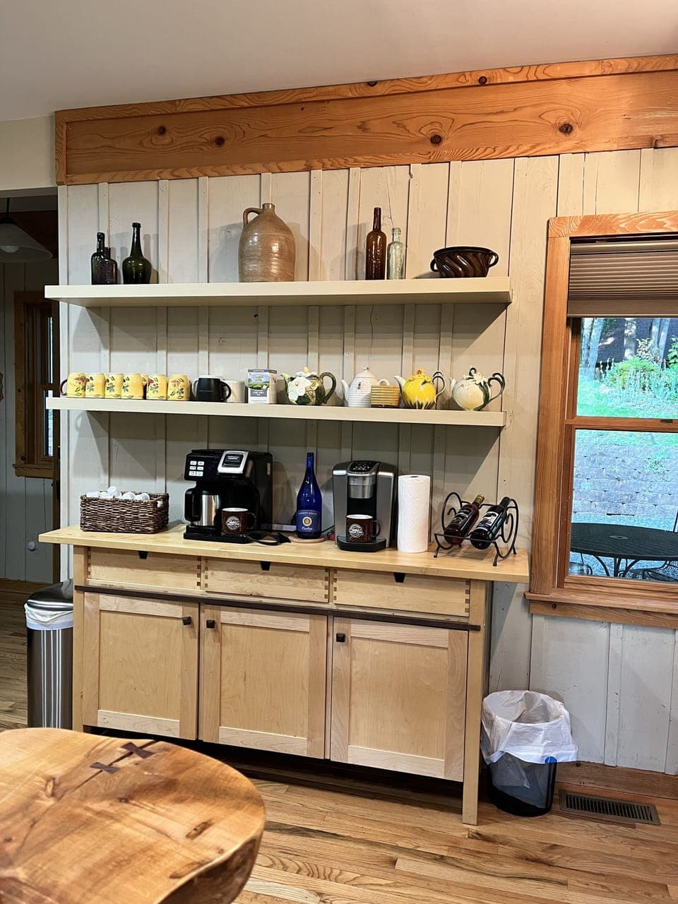 One view of the Kitchen.  