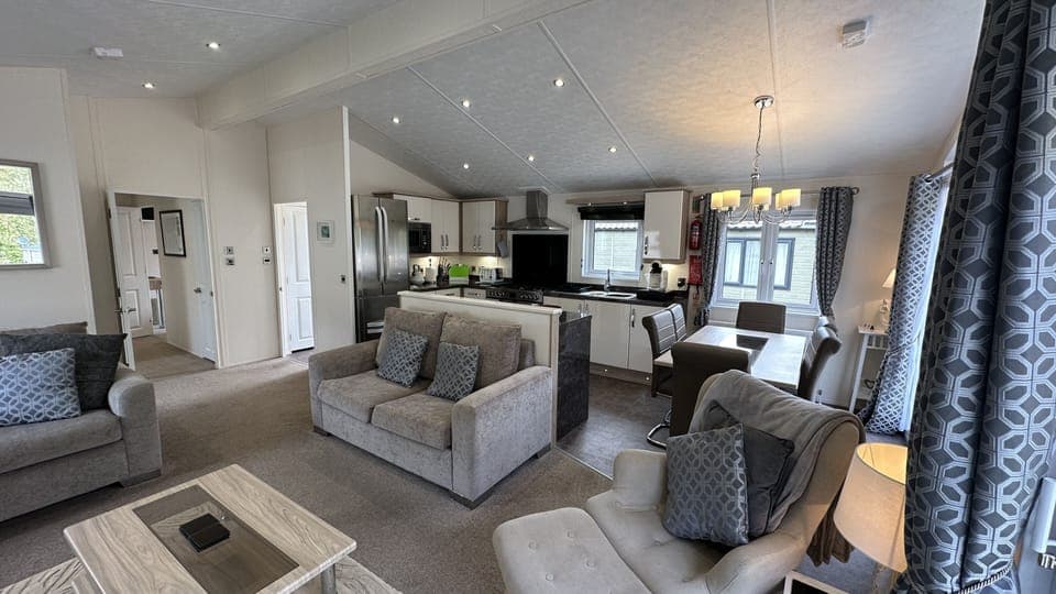 Luxury Mobile Home | Living area