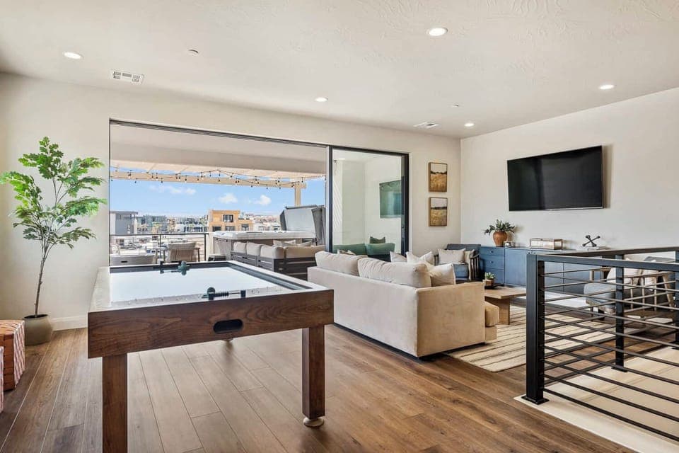 Loft Area, Private Hot Tub, Patio