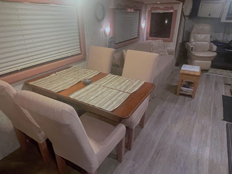 Dining Table set for four, and Couch/Sofa Bed