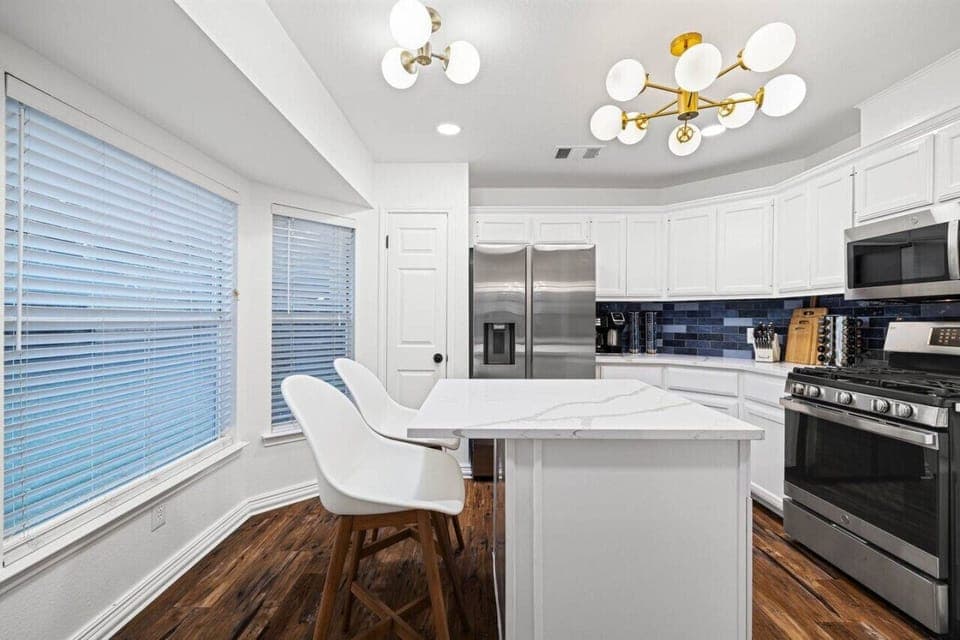 Space for you to bring your laptop, your take-out, or both!