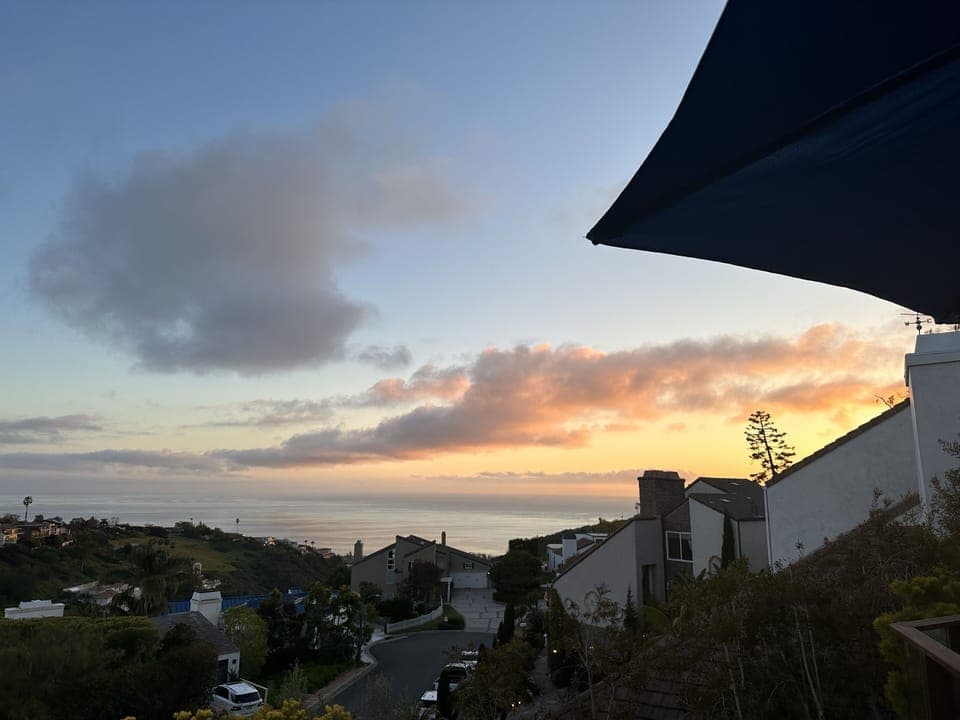 Ocean View from deck 