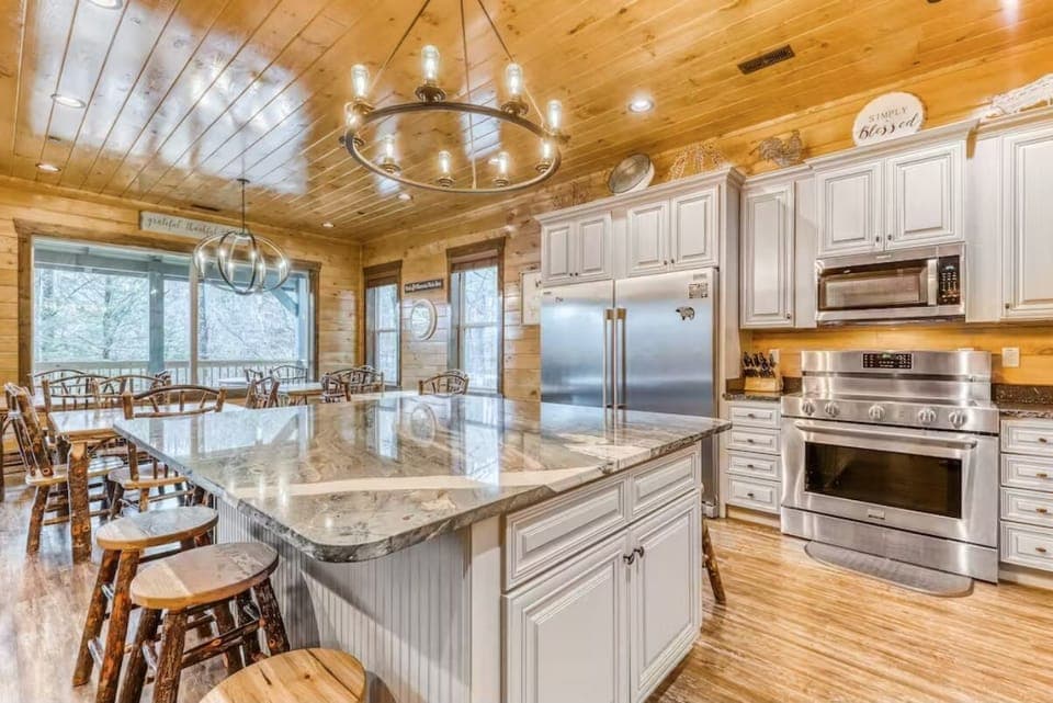 Kitchen with Tons of Appliances