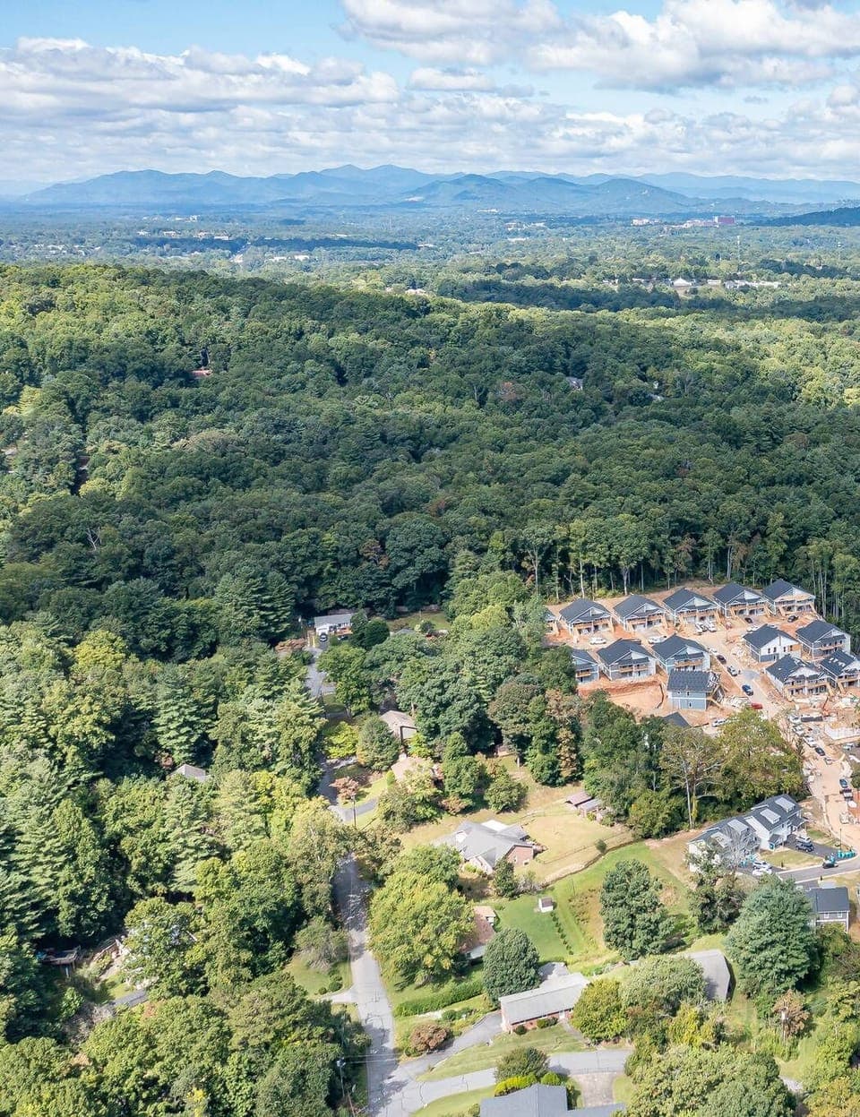 Easy access to Downtown Asheville.