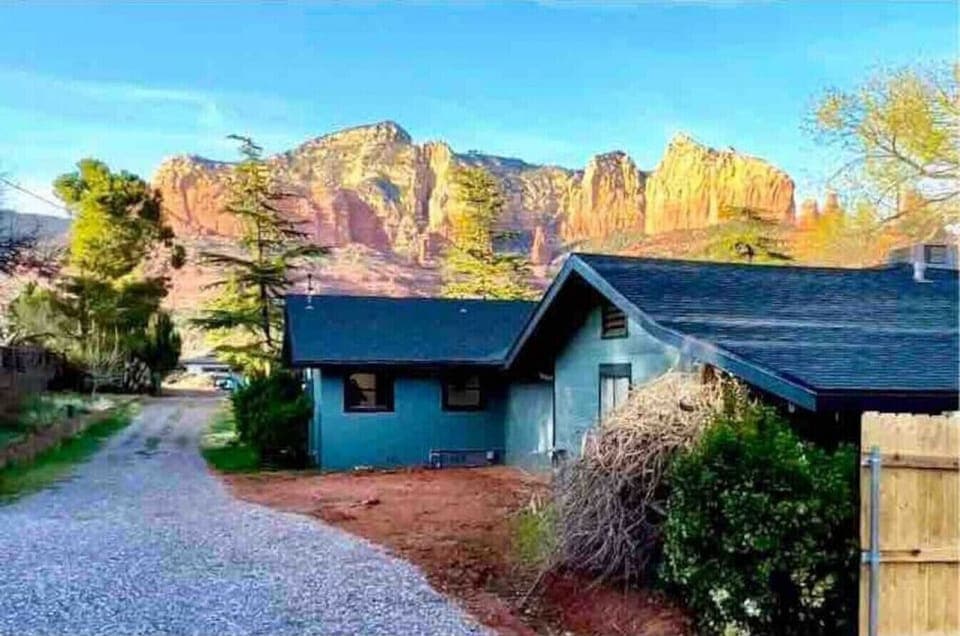 Incredible red rock views can be seen all over the property!