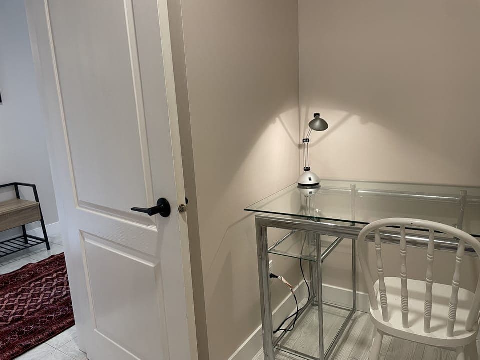 Private home office with high speed internet. 