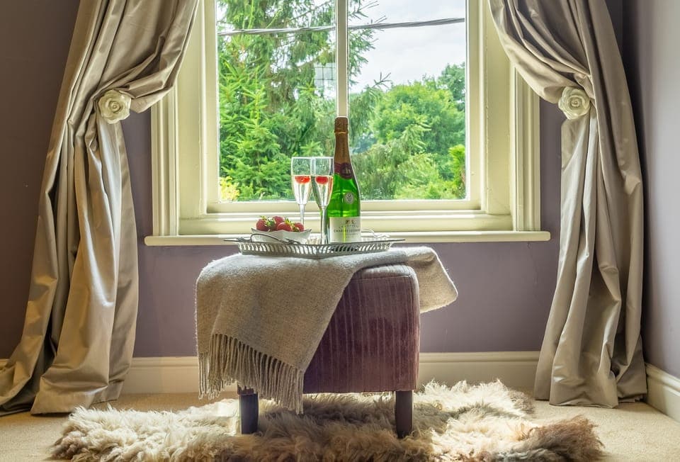 Luxurious bedroom one on the second floor