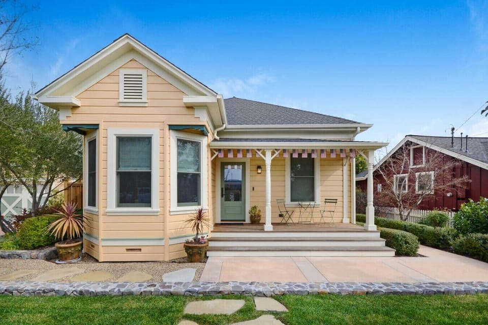 The Yellow Downtown Farmhouse