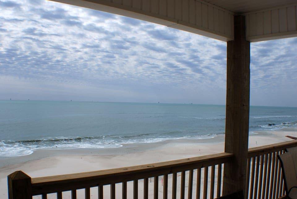 un-obstructed views of the Gulf of Mexico