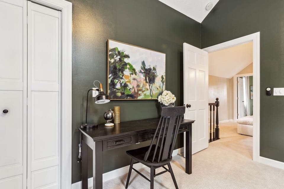 Work from home with ease in the quiet of one of our bedrooms.