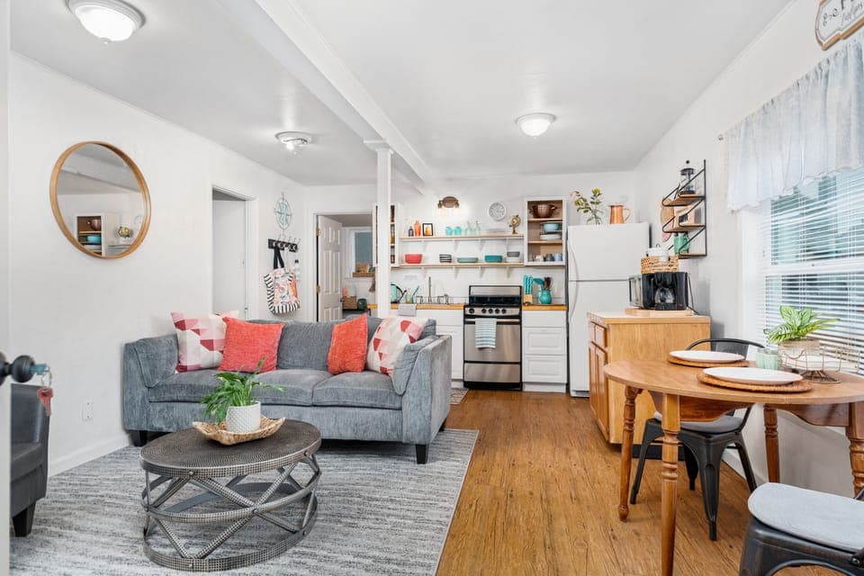 Cozy all-in-one space with open concept.  