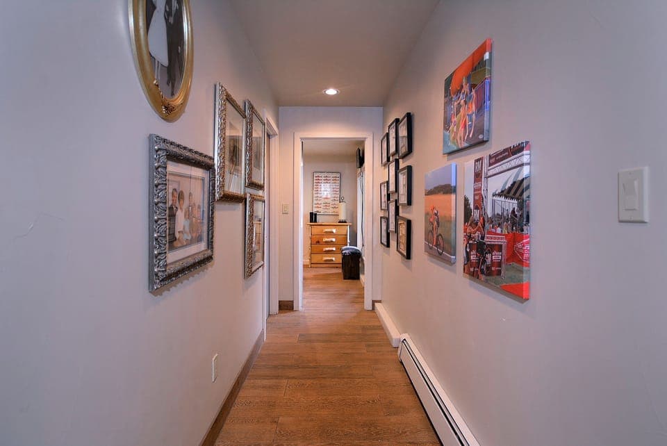 Downstairs hallway