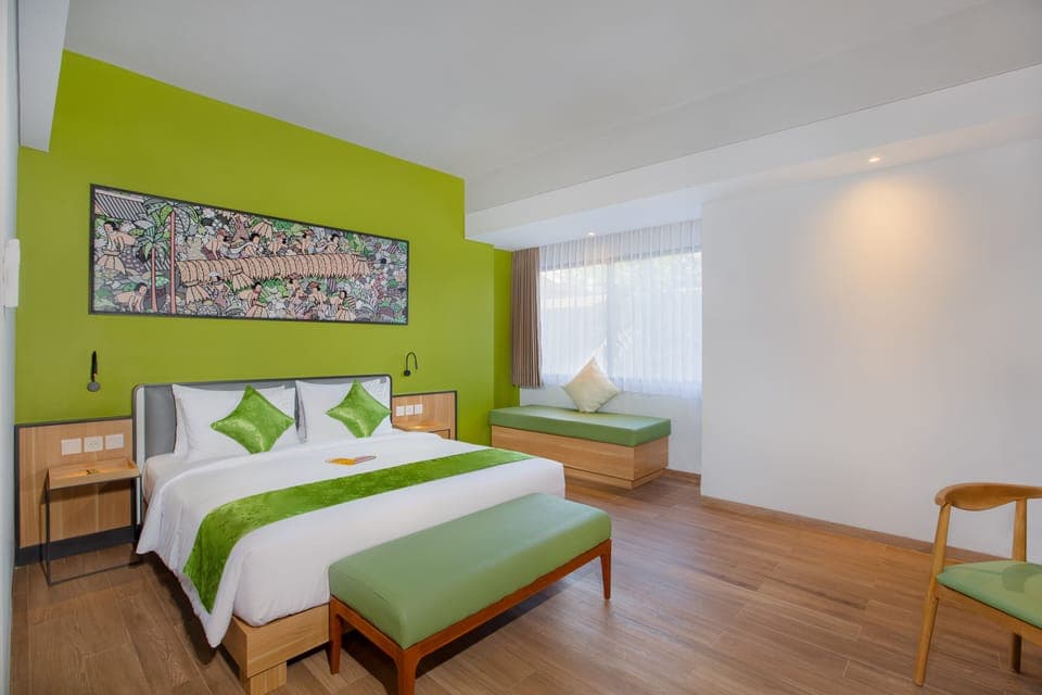 Deluxe Double Room | Desk, laptop workspace, free WiFi, bed sheets