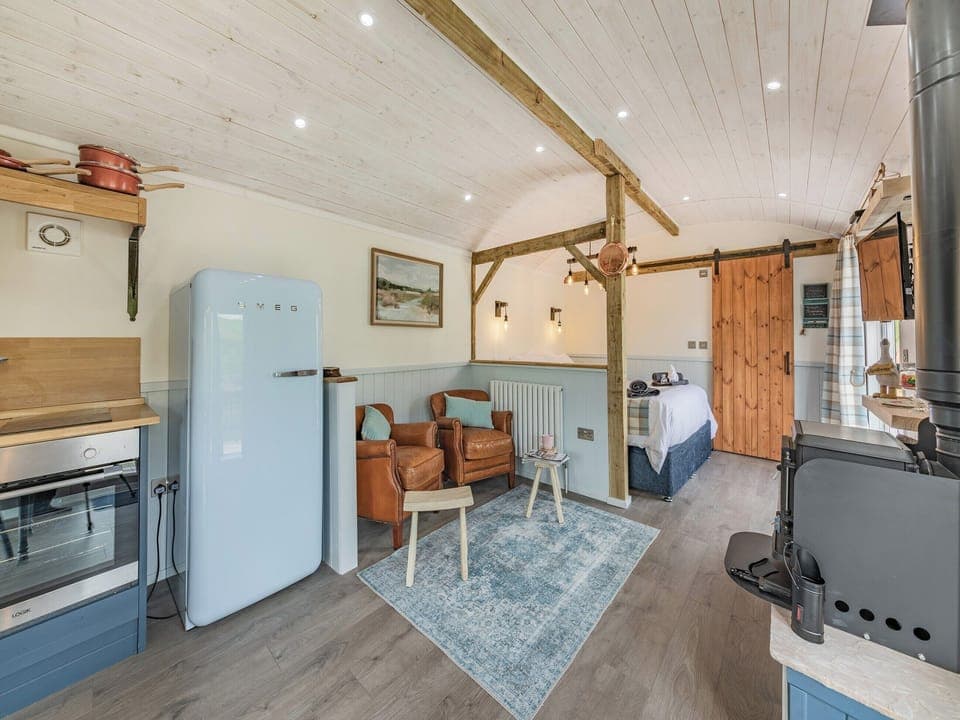 Living room/dining room | The Liddel Dutch Barn - Liddel Holiday Properties, Saughtree, near Kielder