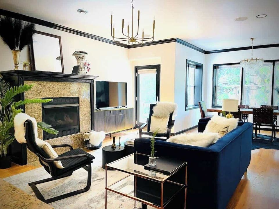 Living and Dining Rooms