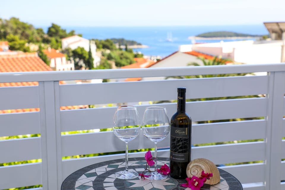 Deluxe Double or Twin Room, Sea View | Balcony view