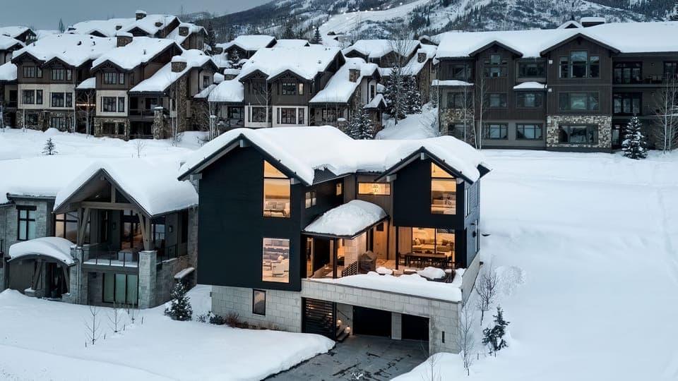 Exterior Snowy scene