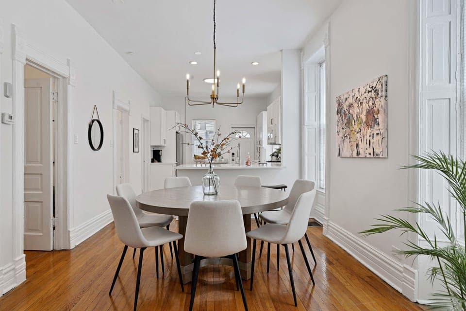 Dining Room, Dining Table, Furniture, Indoors, Table