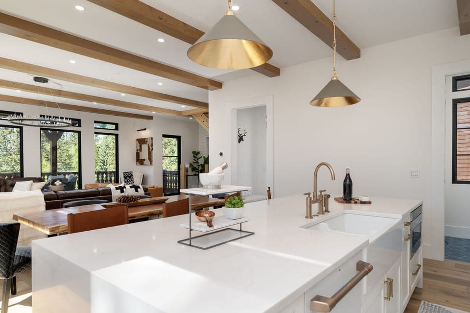 This beautiful kitchen is the heart of the home, where the magic happens!