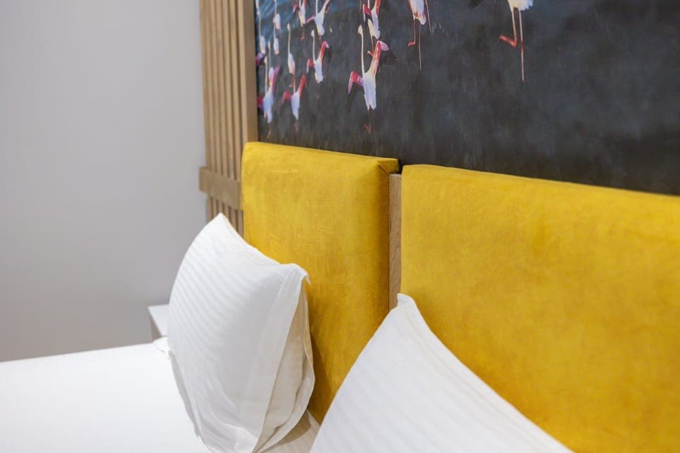 Deluxe Twin Room | Frette Italian sheets, premium bedding, memory foam beds, minibar