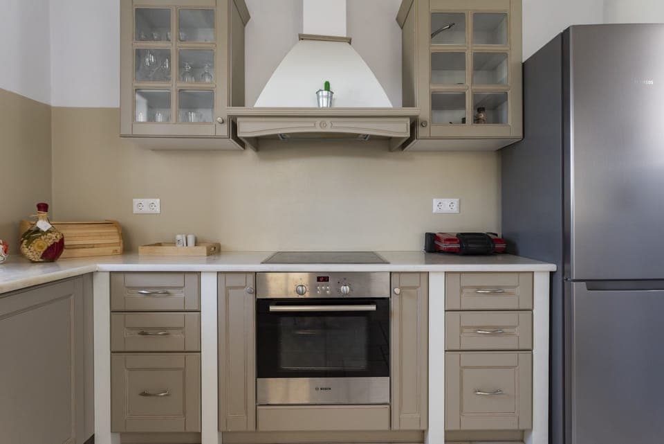 Villa, 4 Bedrooms, Ocean View | Private kitchen | Highchair