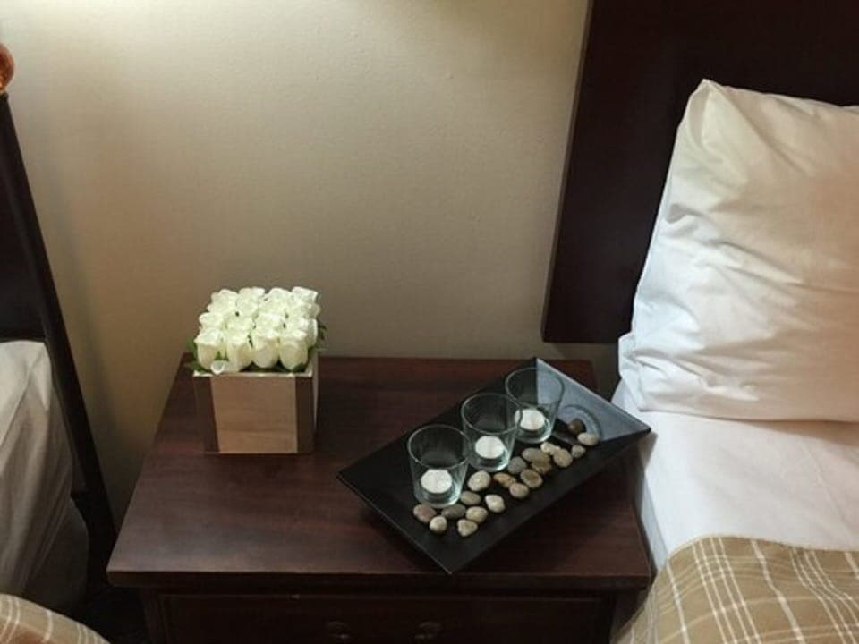 Standard Room, 2 Queen Beds | Desk, free WiFi, bed sheets