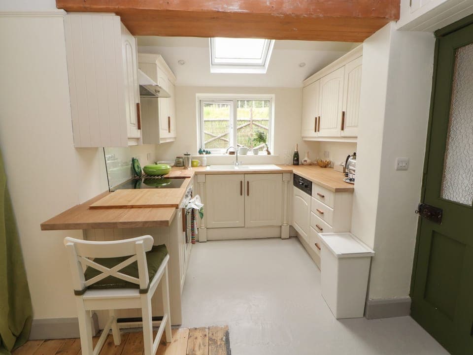 Fridge, dishwasher, electric kettle, toaster