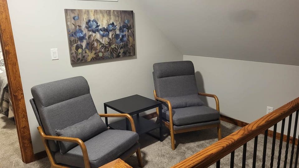 Loft sitting area