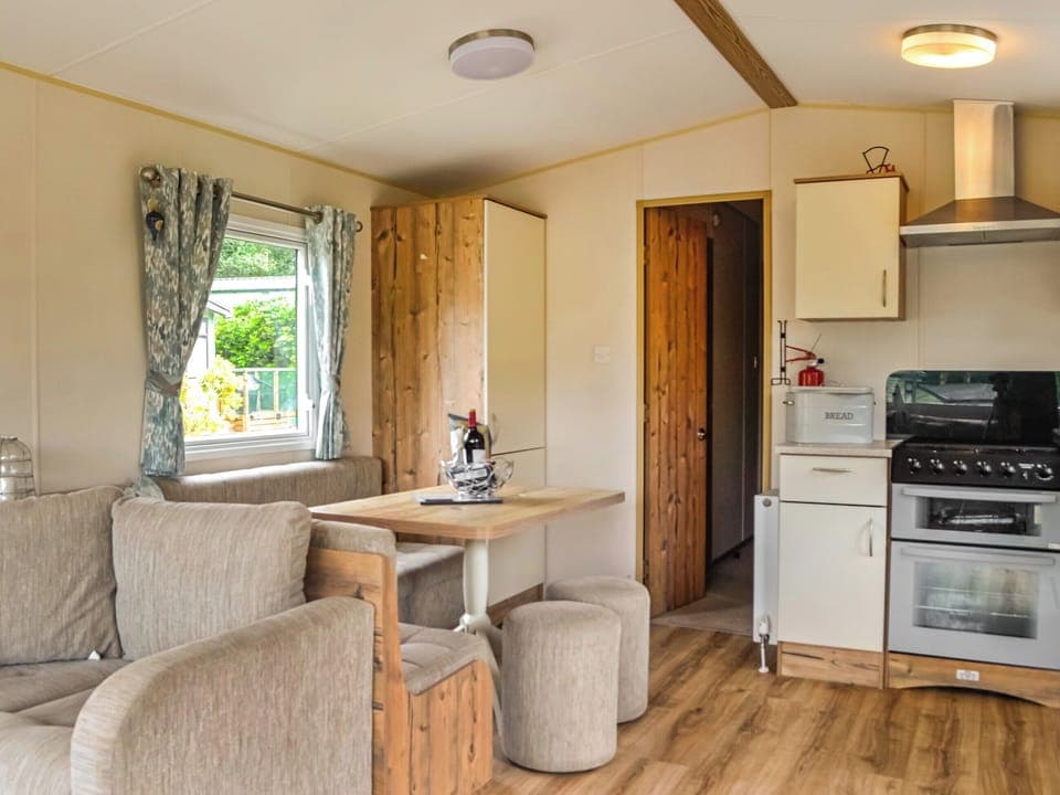 Open plan living space | The Beachcomber, Kippford, near Sandyhills