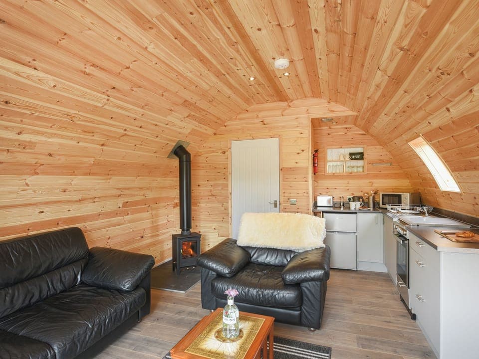 Open plan living space | Barcud Coch - Y Gadlas, Penybontfawr, near Llanfyllin