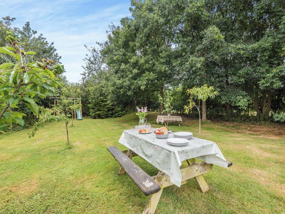 Outdoor eating area | Dower House Lodge, Ludlow