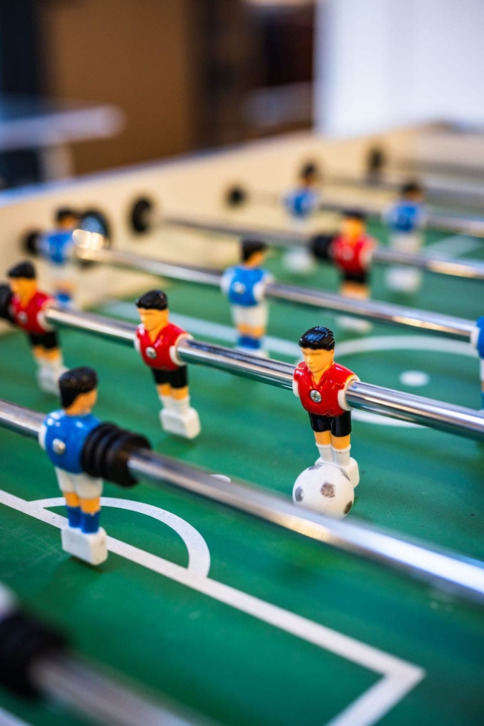 Games Room - football anyone? The football table is great fun for adults and kids alike.
