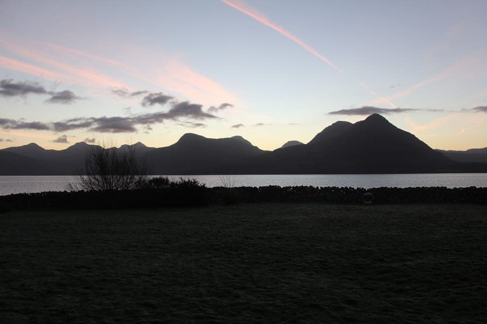 From the garden looking south