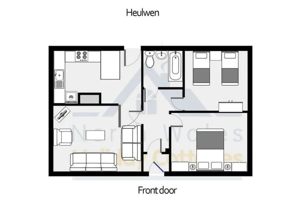 Heulwen - Floor Plan