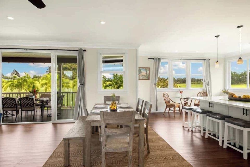 Dining Room, Kitchen and Lani