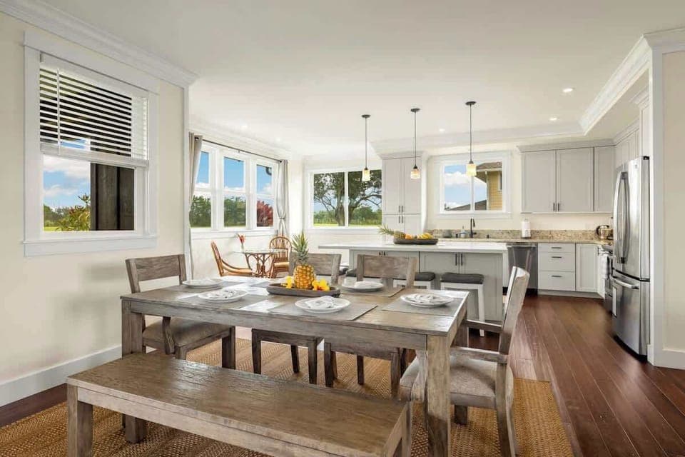 Dining Room and Kitchen