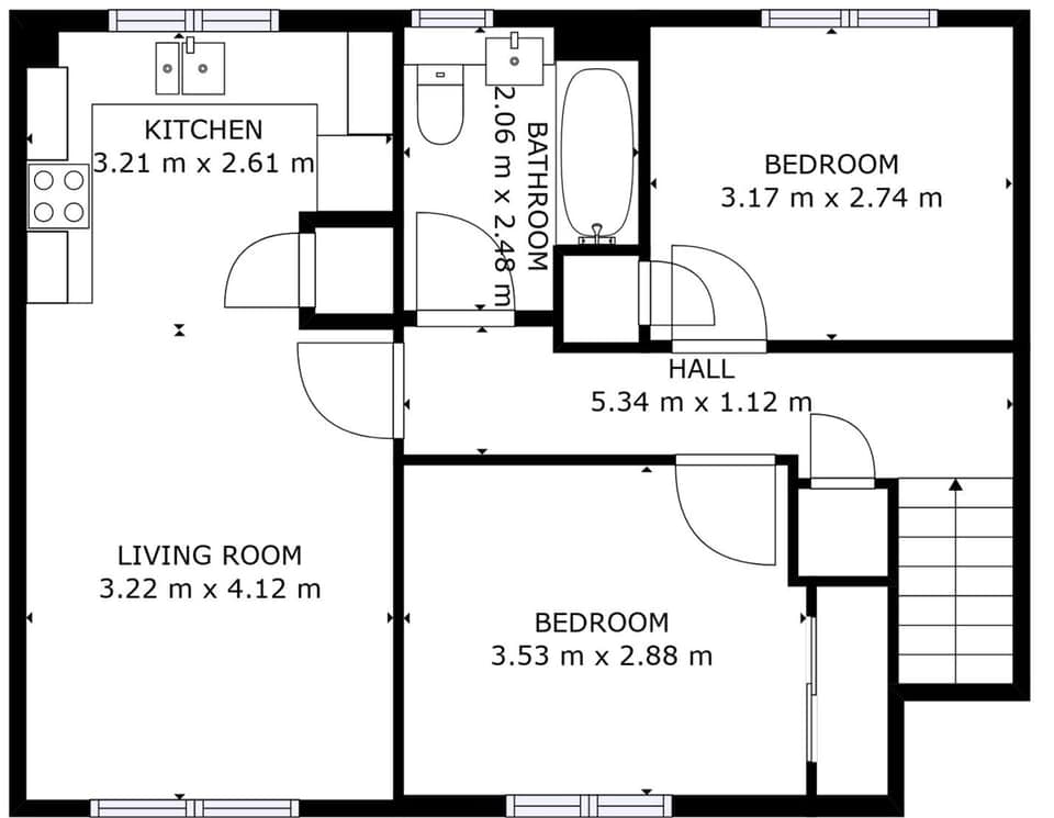 4 Ben Avon floorplan