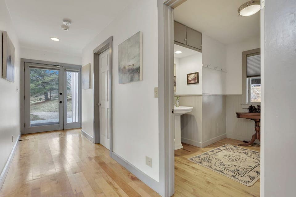 Bathroom #2 - full bath w/ shower+tub off main living area