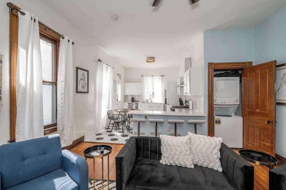 Condo, Multiple Beds, Kitchen, Garden View | Living area | TV