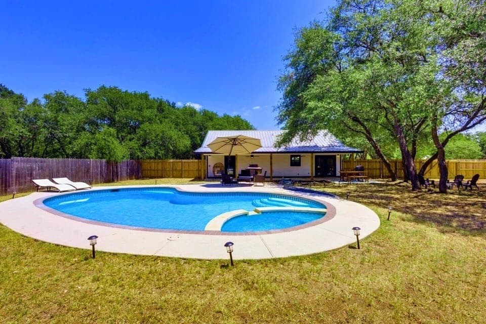 Splash into relaxation by the sparkling pool