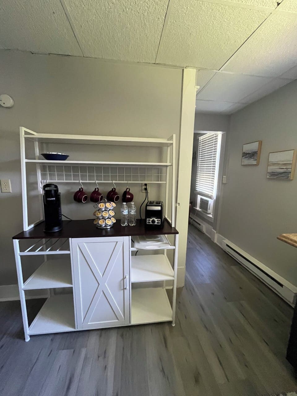 Coffee Bar in Kitchen