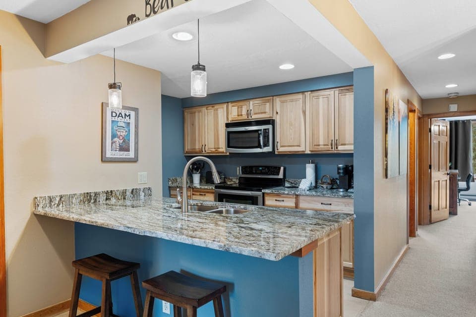 Make memories and meals in the newly renovated kitchen.