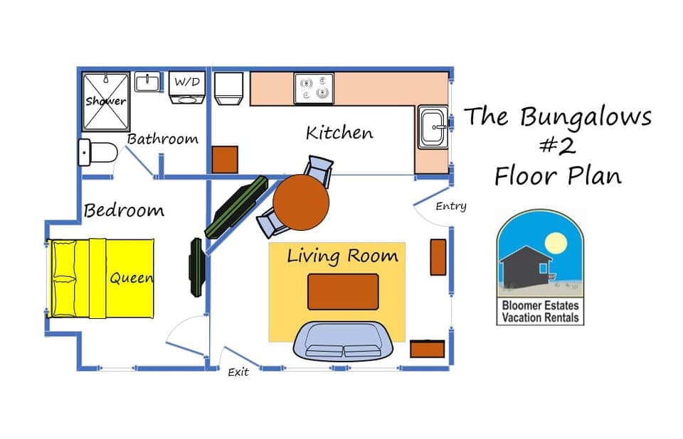 The Bungalows #2 Floor Plan