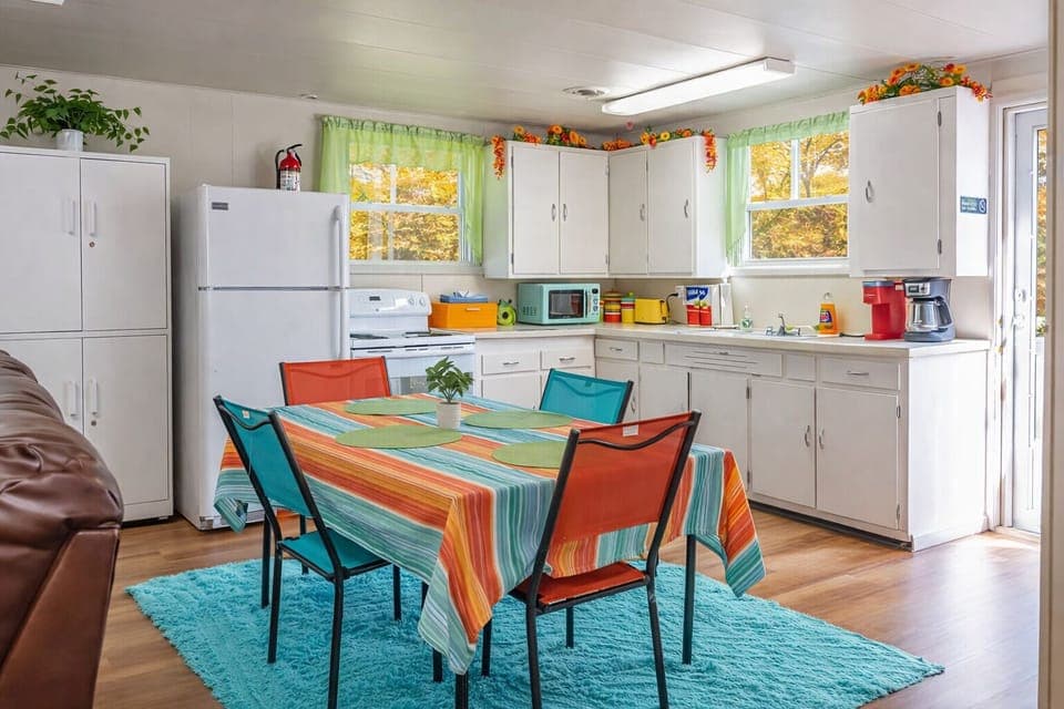 Bright and cheery kitchen